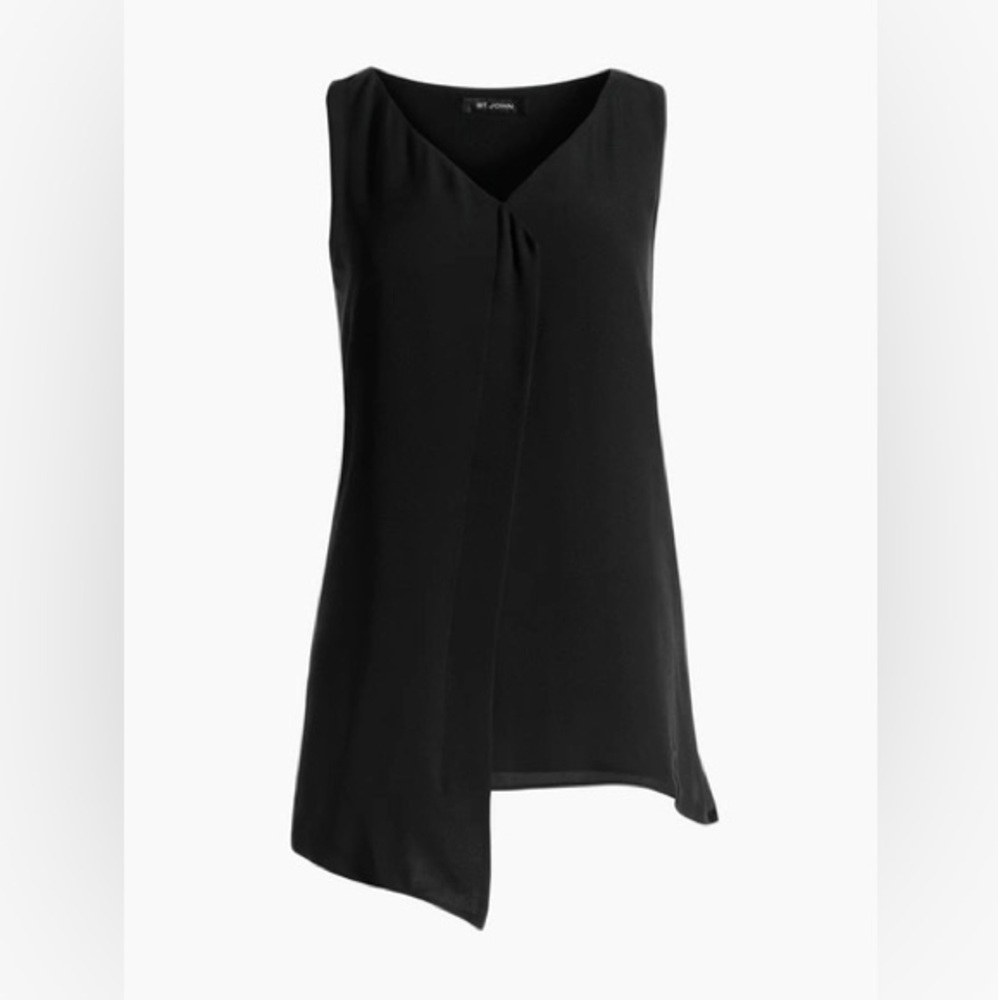 St. John Silk Georgette Tank Small NWT